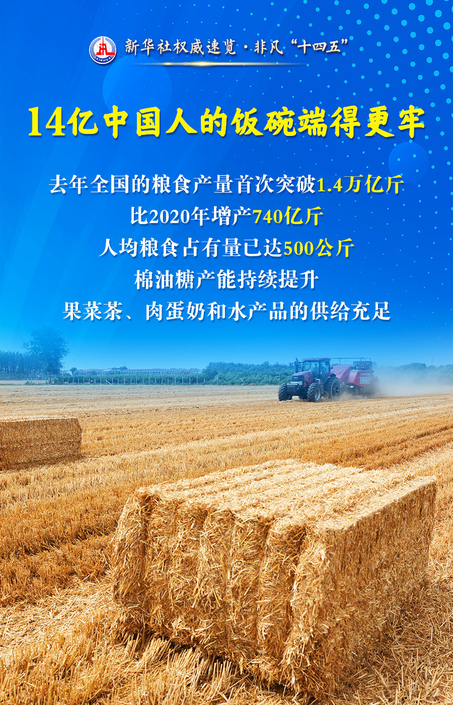 “農業(yè)強國”建設，取得這些新進(jìn)展！