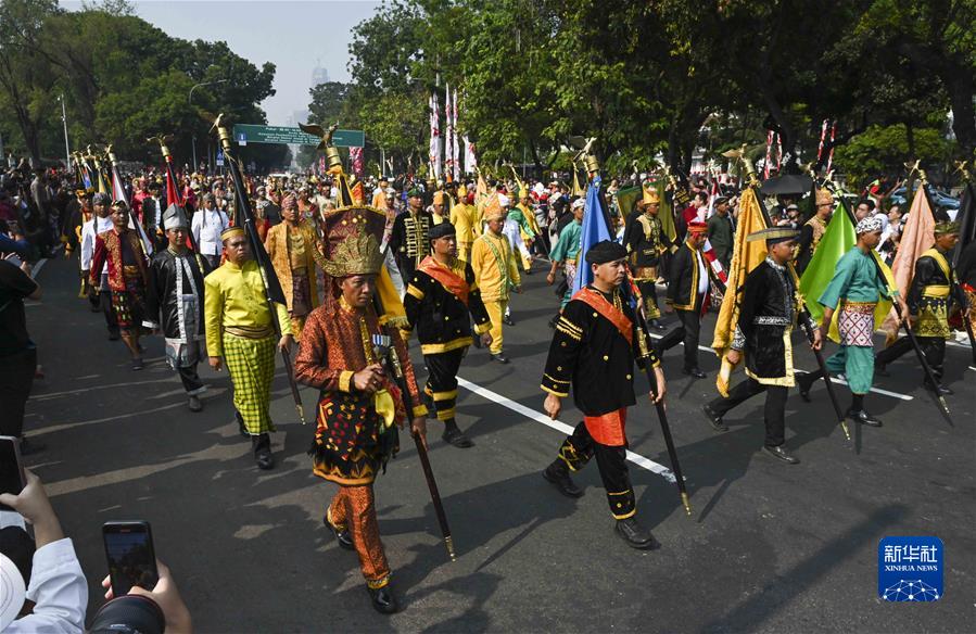 （國際）（7）印度尼西亞舉行活動(dòng)慶祝獨立78周年