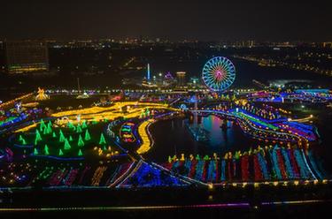 浙江寧波：避高溫，夜游旺