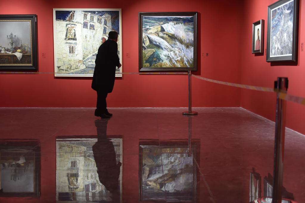 “交流 互鑒 向未來(lái)”——中國·中亞五國油畫(huà)作品展在河南濟源舉行