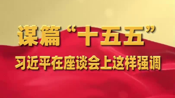 謀篇“十五五”，習近平在座談會(huì )上這樣強調