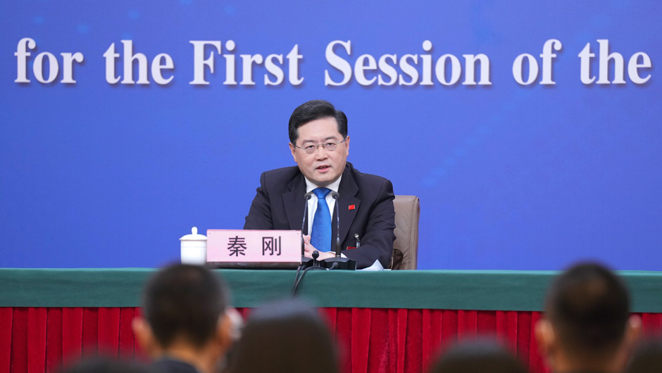 外交部長(cháng)秦剛就中國外交政策和對外關(guān)系回答中外記者提問(wèn)
